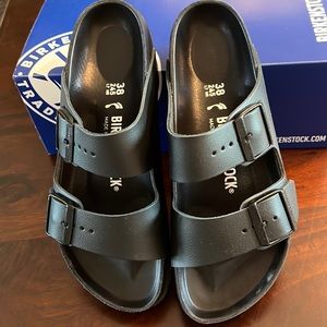 Black Leather Arizonas